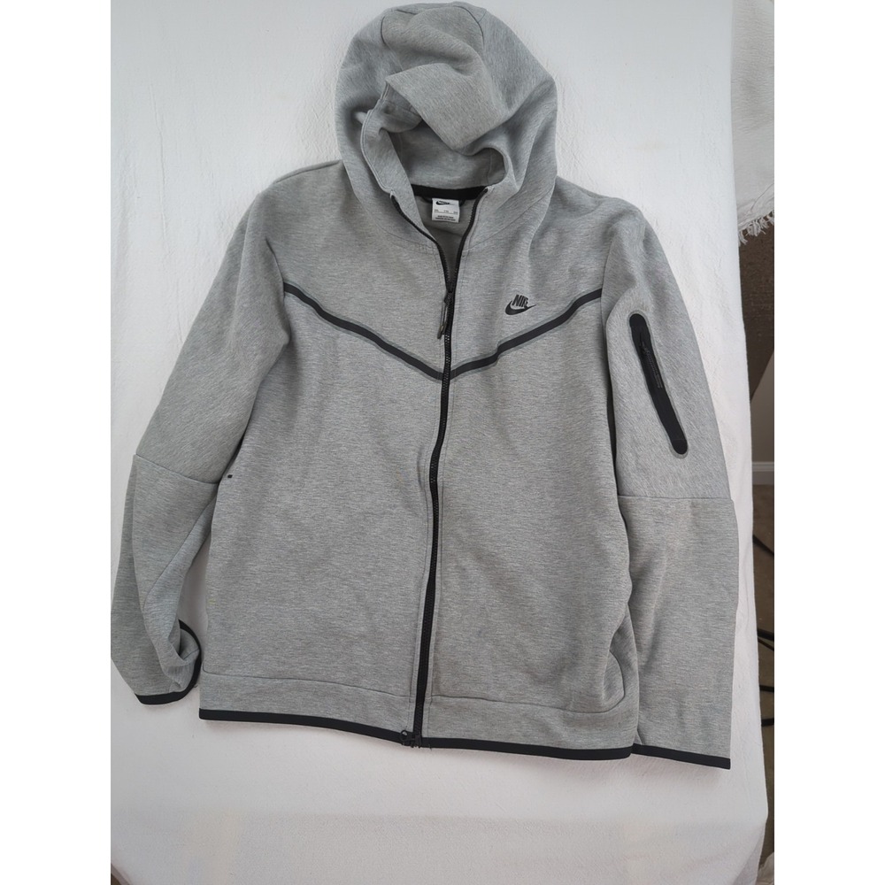 NIKE TECH FLEECE HOODIE SIZE XXL ZIP UP SWEATSHIRT JACKET. A70